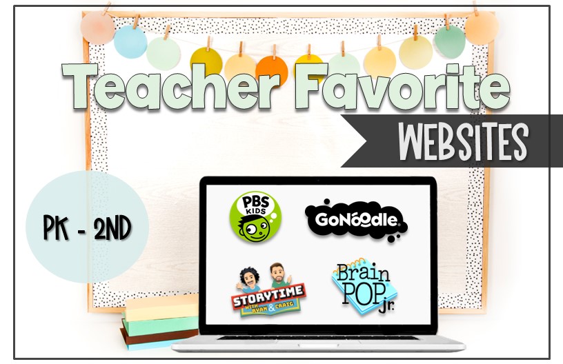 My Favorite Websites For the Primary&nbsp;Classroom