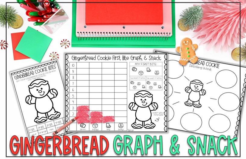 Gingerbread Cookie Graph & Snack Activities